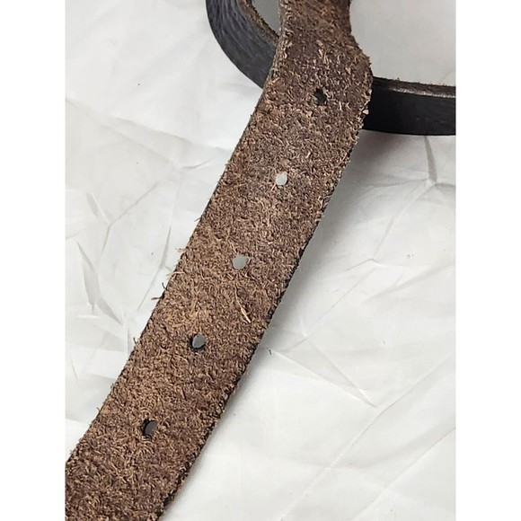 American Eagle Outfitters‎ Brown Genuine Leather Belt FITS  34" - Picture 5 of 9